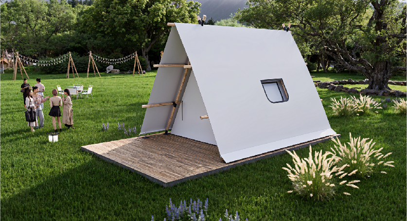 友好区酒店帐篷定制：打造沉浸式旅居，解锁酒店增长新路径